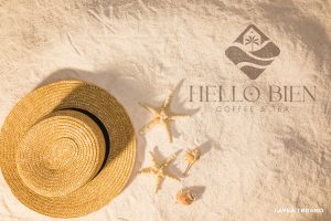 Dự án thiết kế logo quán Hello Biển Coffee & Tea