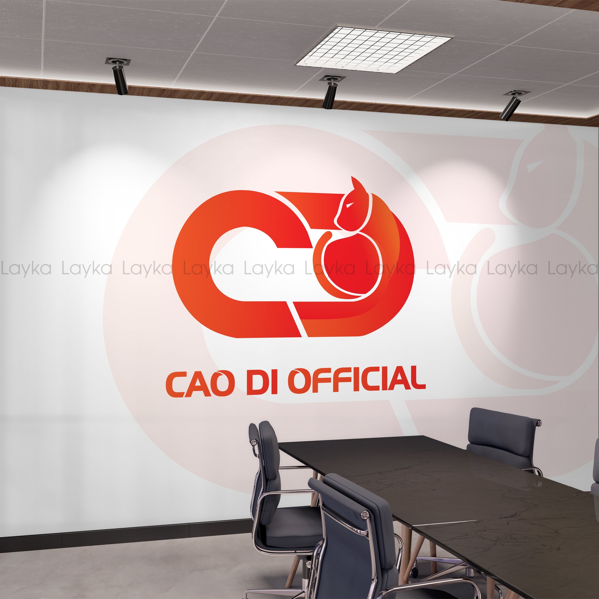 Dự án logo công ty truyền thông Cao Di Official