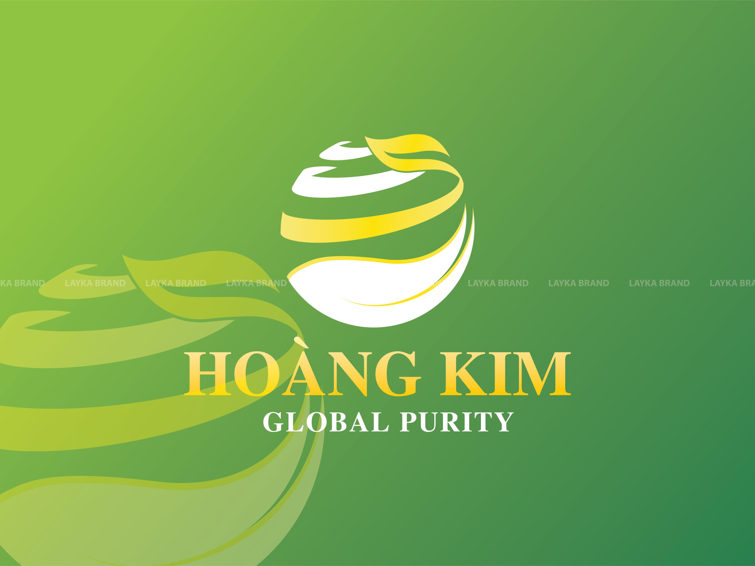 Dự án logo lĩnh vực nông nghiệp HOÀNG KIM