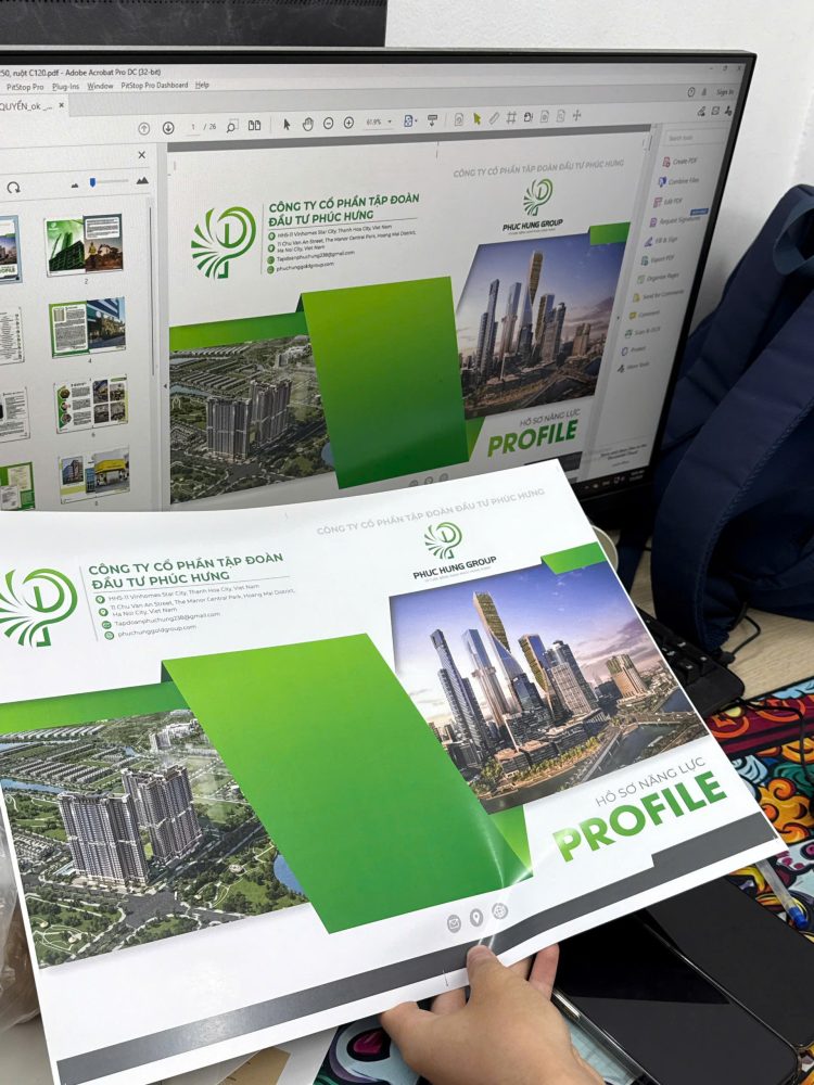 Chất lượng được đảm bảo từ thiết kế đến in ấn