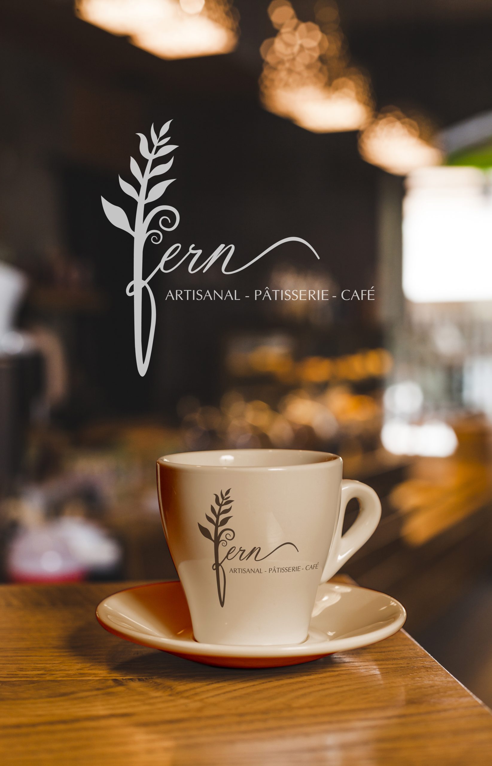 DỰ ÁN LOGO TIỆM BÁNH NGỌT FERN