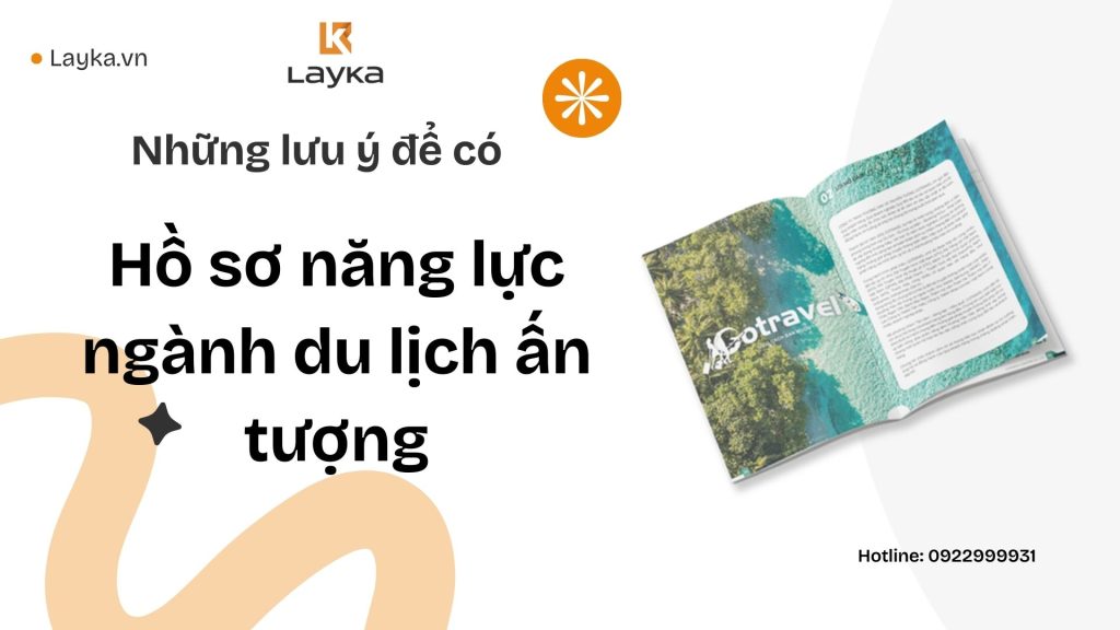 10+ Mẫu Thiết Kế Hồ Sơ Năng Lực Công Ty Du Lịch