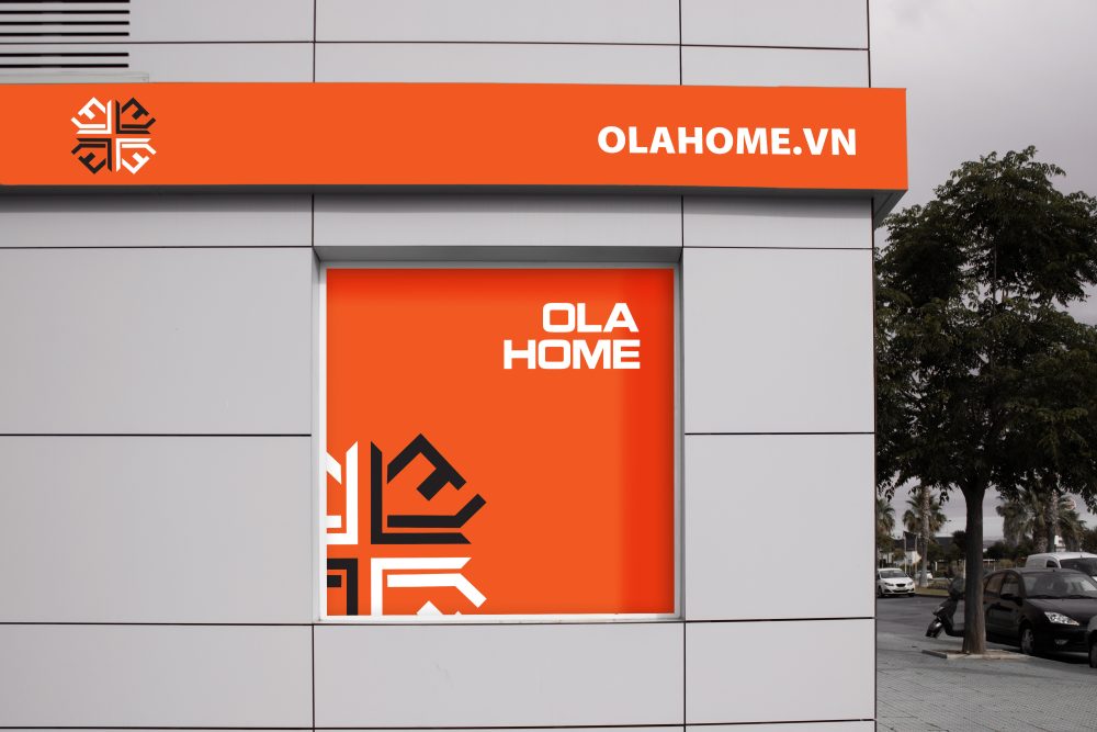 DỰ ÁN LOGO BẤT ĐỘNG SẢN OLA HOME 