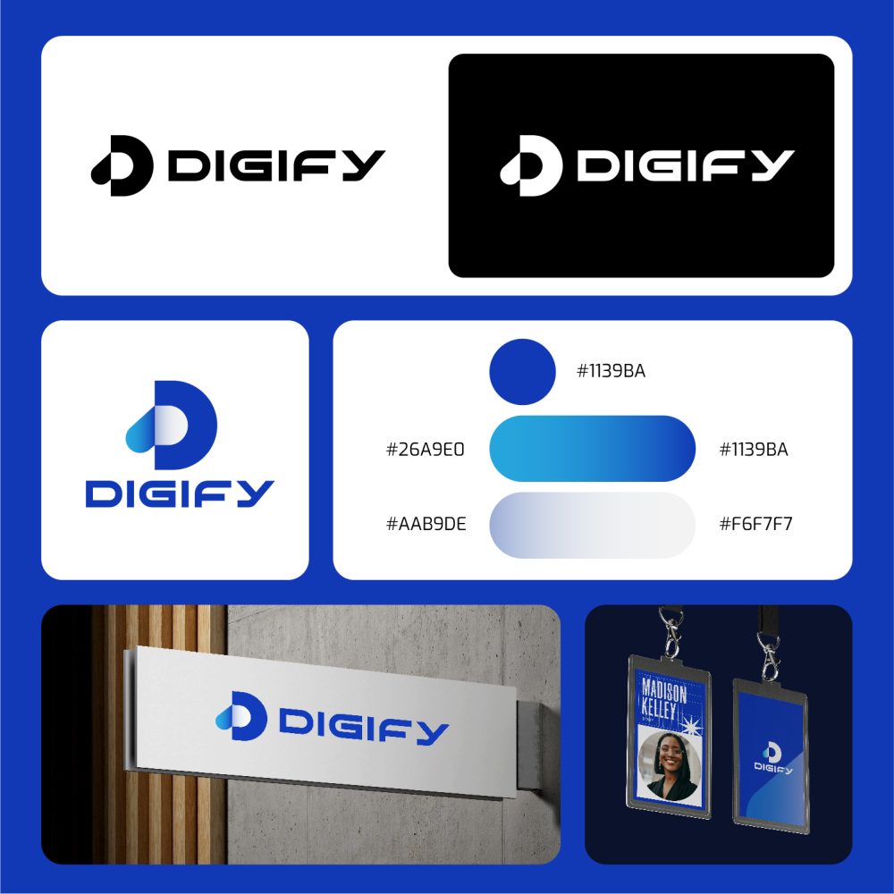 Dự án thiết kế logo công nghệ DIGIFY 3 DIGIFY 2