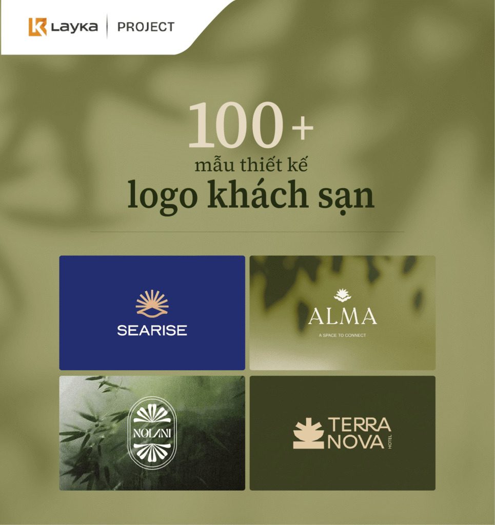 100+ mẫu thiết kế logo khách sạn