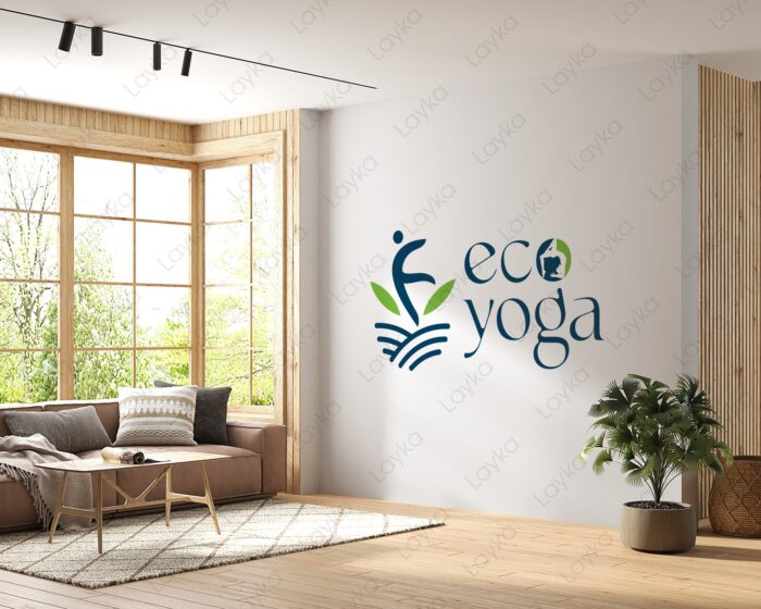 Thiết kế logo yoga nên chọn màu sắc nhẹ nhàng