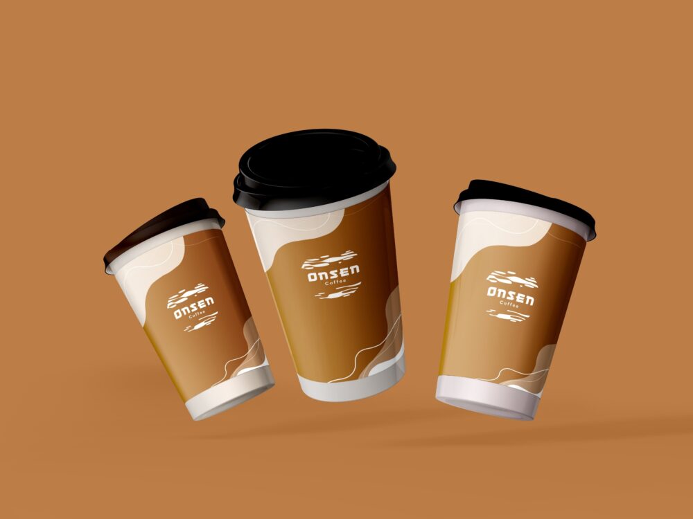 Mẫu thiết kế bao bì ly coffee