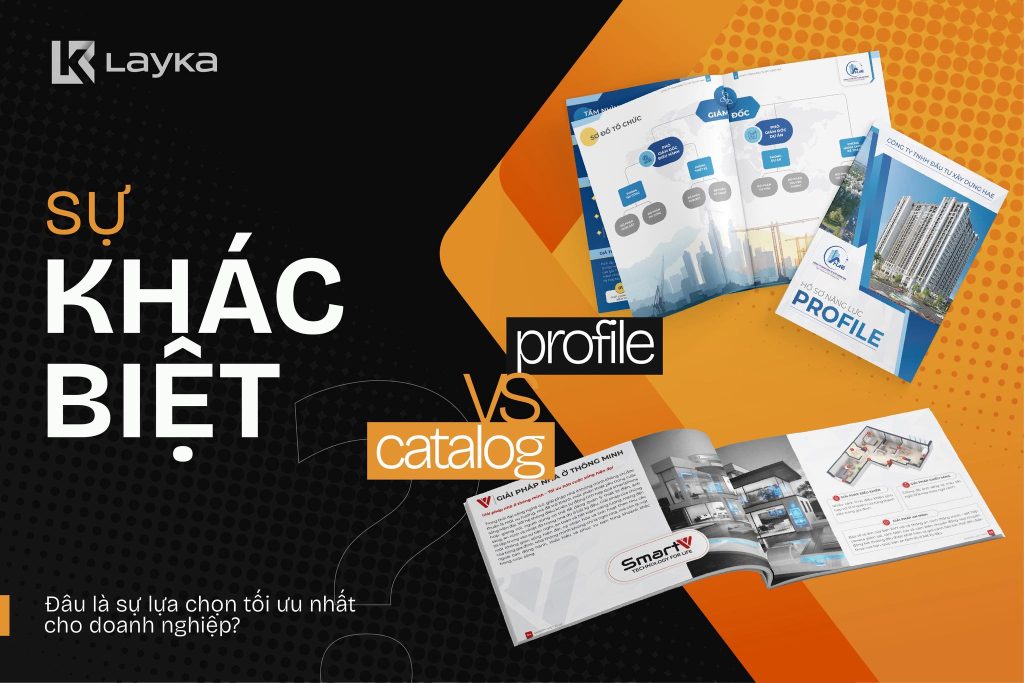 Hồ sơ năng lực khác gì brochure hay catalogue