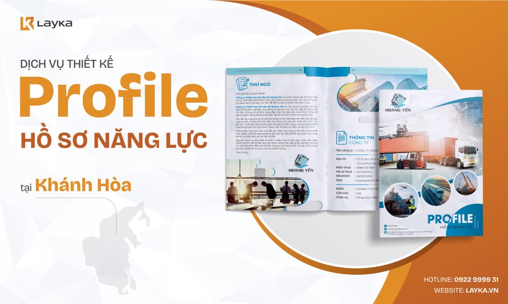 Công Ty Thiết Kế Profile Hồ Sơ Năng Lực Tại Khánh Hòa Uy Tín