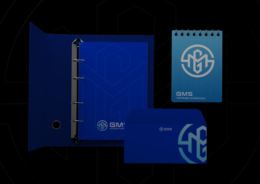 Dự án thiết kế logo công ty công nghệ GMS 7 Hệ thống nhận diện công ty công nghệ