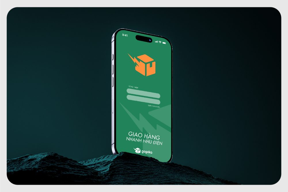 Dự án thiết kế logo công ty giao hàng Gopika 5 Nền tảng cho hệ sinh thái thương hiệu giao hàng