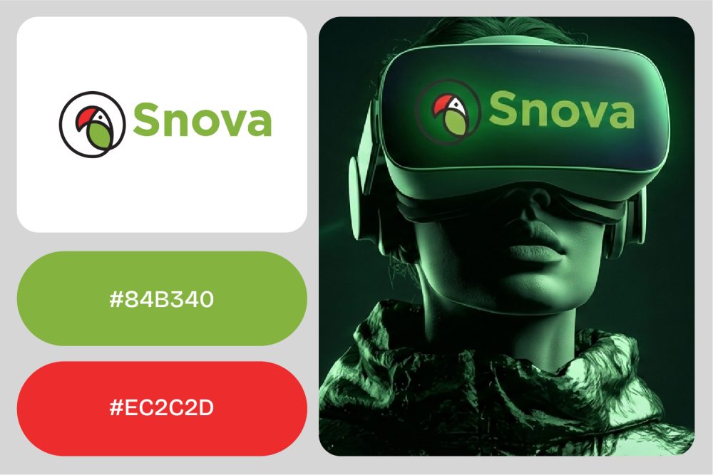 Màu sắc chủ đạo khi thiết kế logo công ty snova