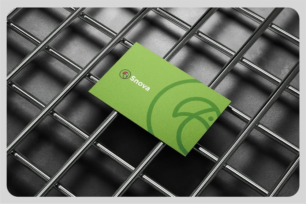Biểu tượng logo lấy cảm hứng từ hình ảnh chim cách điệu