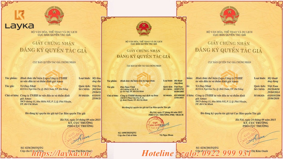 Đăng Ký Quyền Tác Giả lo logo thương hiệu,..