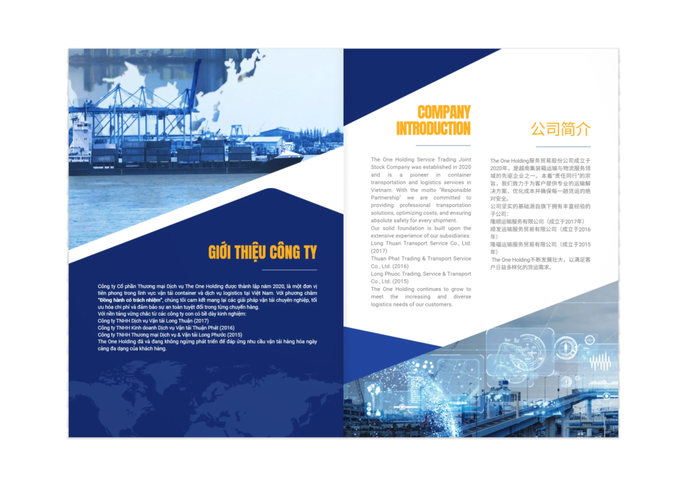 Tổng hợp 10+ mẫu hồ sơ năng lực ngành Logistic chuyên nghiệp 