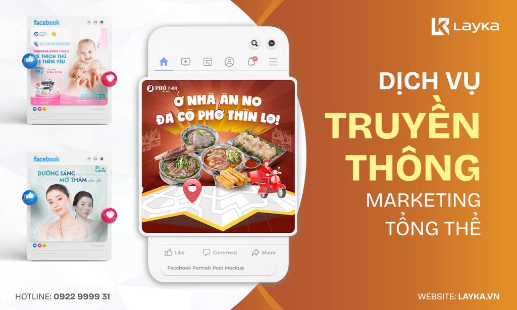 Dịch vụ truyền thông Marketing tổng thể