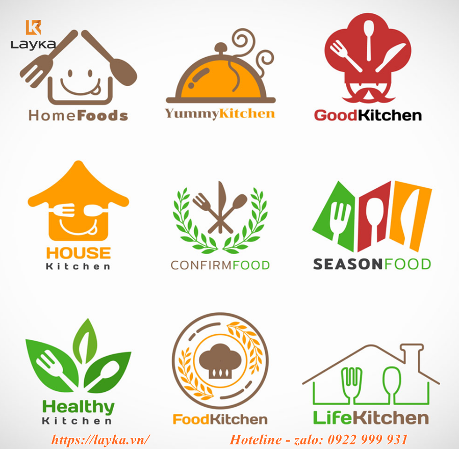 thiết kế logo cửa hàng đồ khô