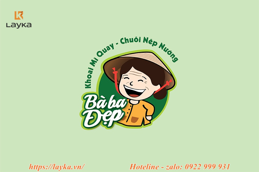 thiết kế logo cửa hàng đồ khô