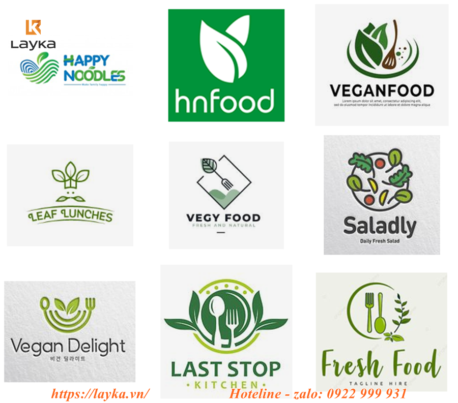 thiết kế logo cửa hàng đồ khô