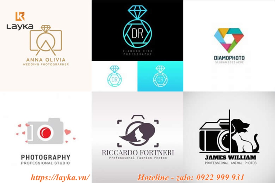thiết kế logo nhiếp ảnh, phòng chụp ảnh (studio)