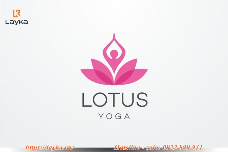 thiết kế logo phòng tập yoga