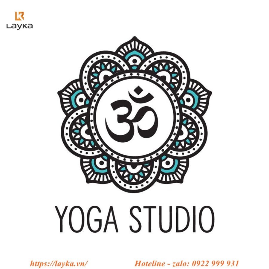 thiết kế logo phòng tập yoga