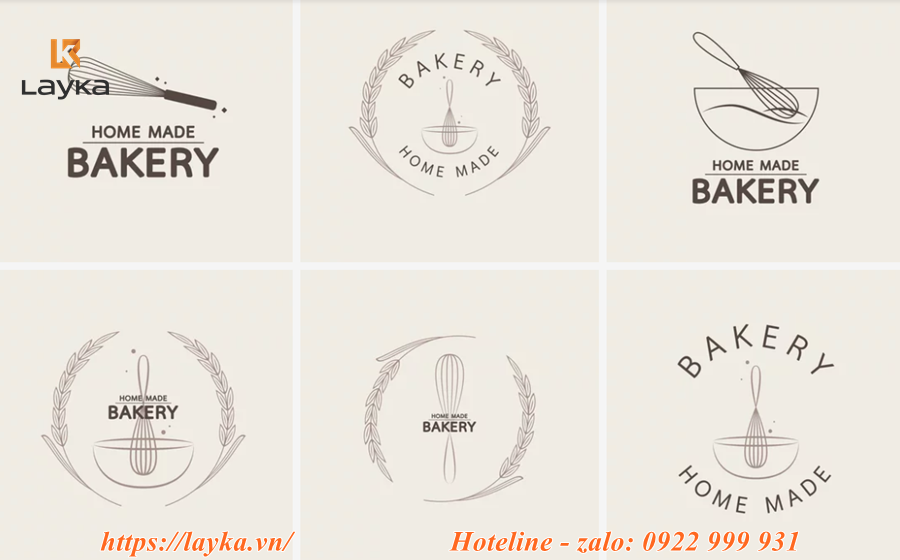 mẫu thiết kế logo tiệm (shop) phụ kiện đẹp