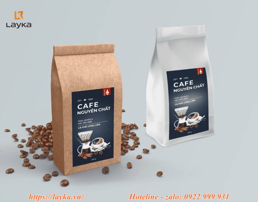 mẫu thiết kế bao bì cafe đẹp