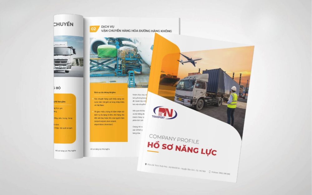 Tổng hợp 10+ mẫu hồ sơ năng lực ngành Logistic chuyên nghiệp 