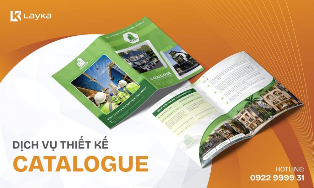 Đơn vị thiết kế catalogue uy tín chất lượng