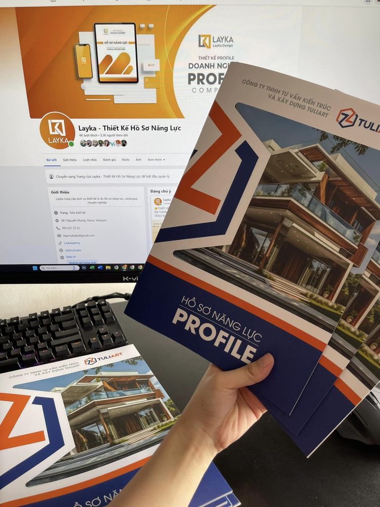 Quy trình thiết kế profile hồ sơ năng lực chuyên nghiệp