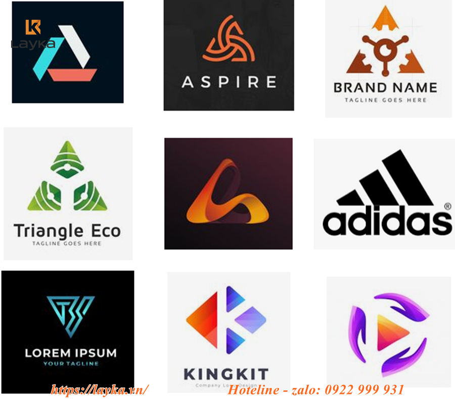 thiết kế logo cho người mệnh Hỏa