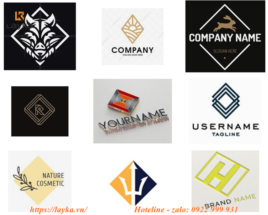 thiết kế logo cho người mệnh Thổ