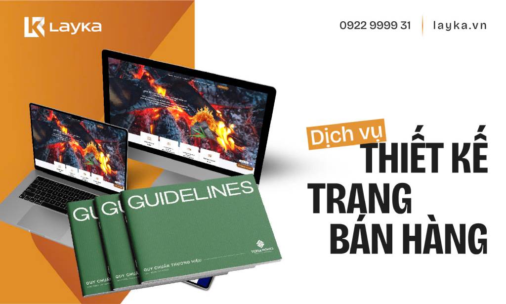 thiết kế Trang bán hàng