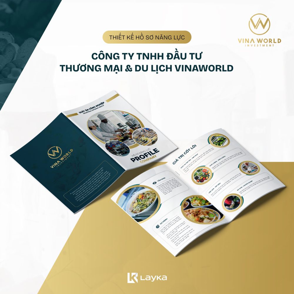 Dự án hồ sơ năng lực profille Công Ty Đầu Tư Và Thương Mại Vinaworld