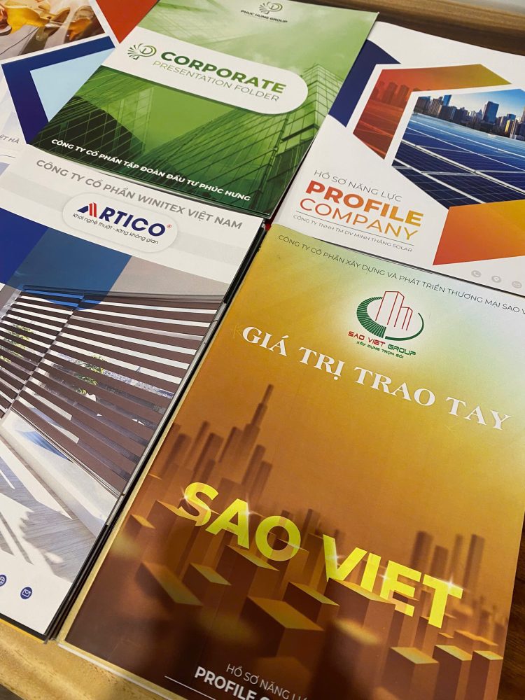 Lưu ý quan trọng khi thiết kế profile hồ sơ năng lực doanh nghiệp ở Huế